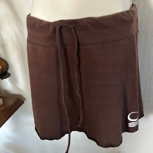 Brown Yogawear Skirt